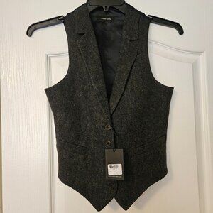 NWT Walker Slater 100% Wool Exterior Vest Size 8